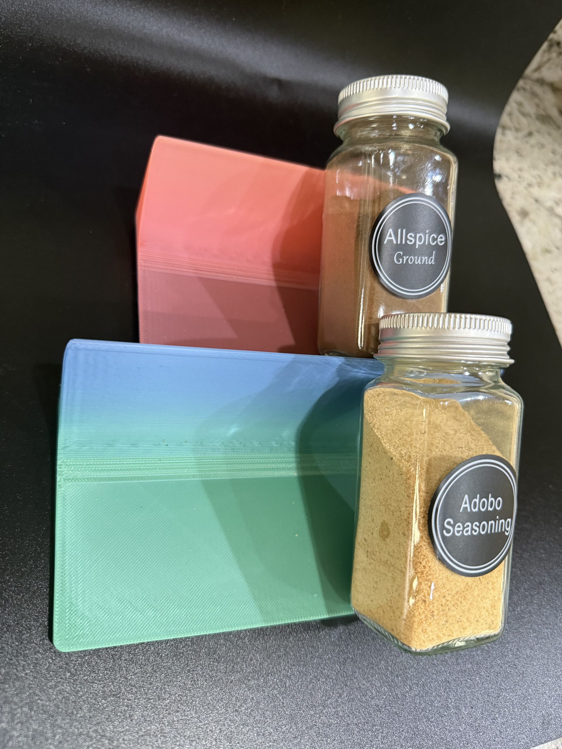 گریدفینیتی ادویه کشو — Gridfinity Spice Drawer