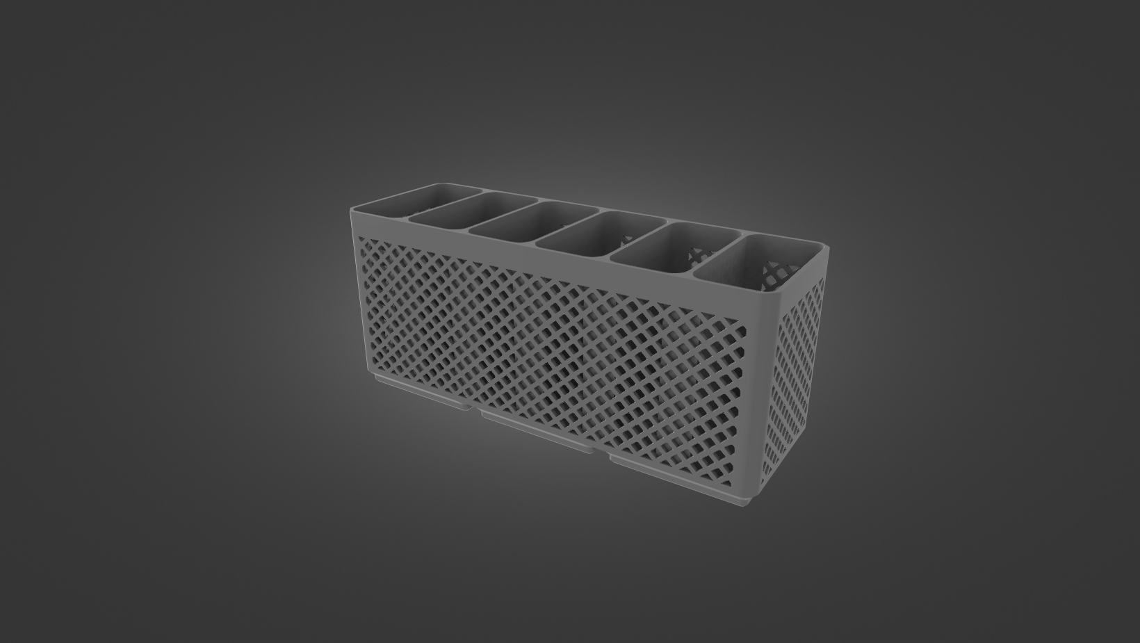 مقاوم یواسبی کابل نظمدهنده گریدفینیتی — Rugged USB Cable Organizer - Gridfinity