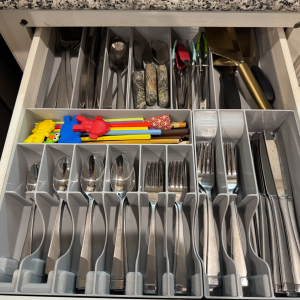 گریدفینیتی کشو نظم‌دهنده — Gridfinity Silverware Drawer Organizer