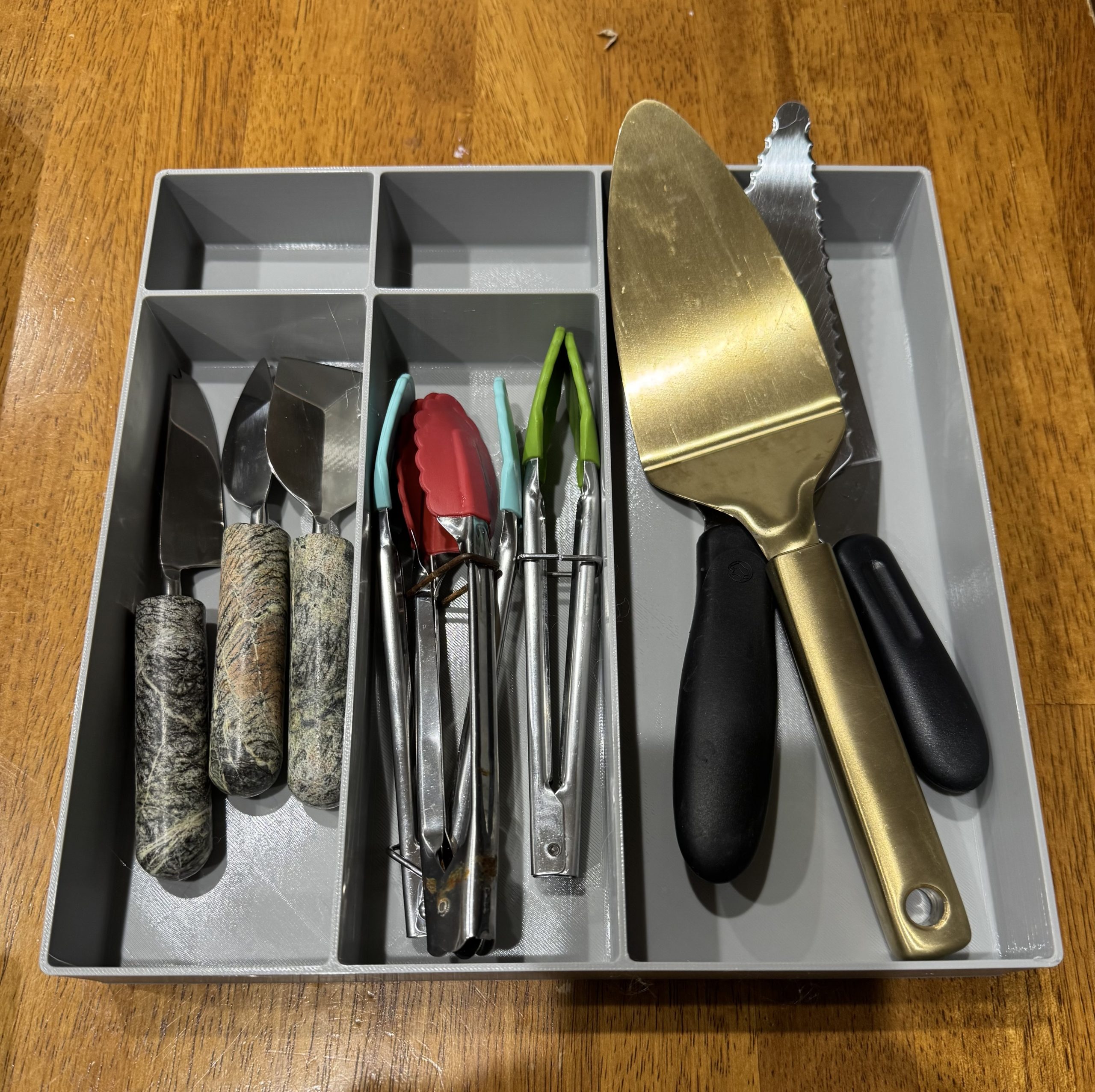 گریدفینیتی کشو نظمدهنده — Gridfinity Silverware Drawer Organizer