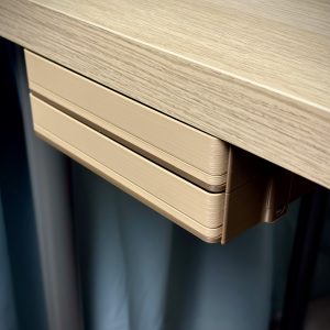 میز کشو ماژولار گریدفینیتی — Under Desk Drawer Modular | Push Lock| Gridfinity