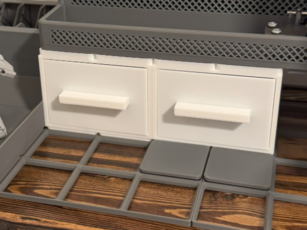 گریدفینیتی کشو — Gridfinity 2x3 Drawer